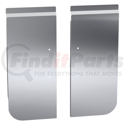 20682004 by PANELITE - HOOD EXTENSION PANEL PAIR KW W900L '18+ BLANK