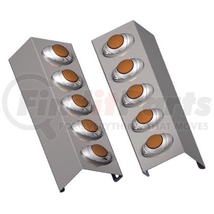 20742920 by PANELITE - AIR CLEANER LITE BAR, T800-W900B KW-FRONT, W/X3AG2-LED LIGHTS (5) 13" DONALDSON