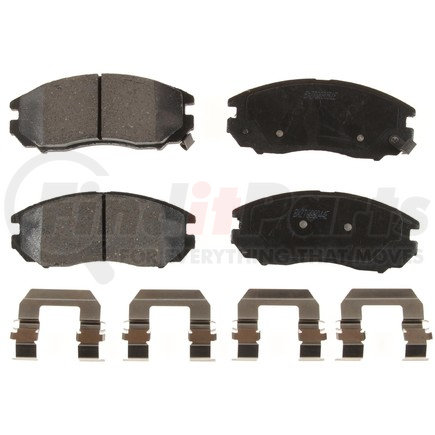 D1104 by BENDIX - CQ Disc Pad Set