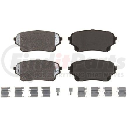D1105 by BENDIX - CQ Disc Pad Set