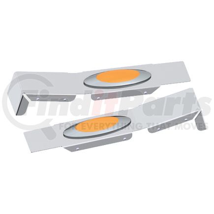 20962104 by PANELITE - EXTENSION PANEL PAIR KW '92 ROUNDED IN W/M1 AMBER LED (1)
