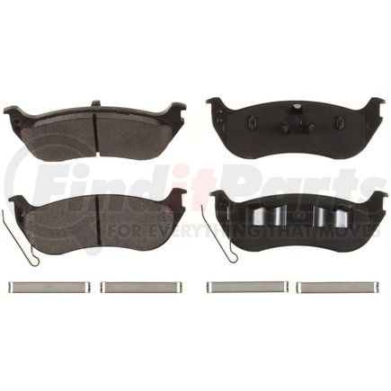 D1109 by BENDIX - CQ Disc Pad Set