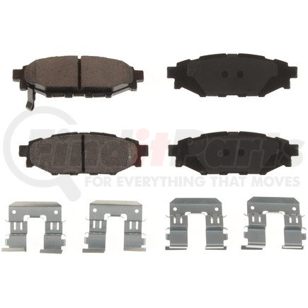 D1114 by BENDIX - CQ Disc Pad Set