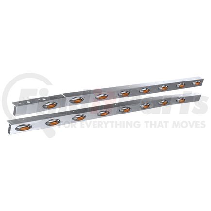 20982092 by PANELITE - SLEEPER PANEL PAIR KW W990 76" (8) M5 LED W/EXT 2.5" WIDE SS