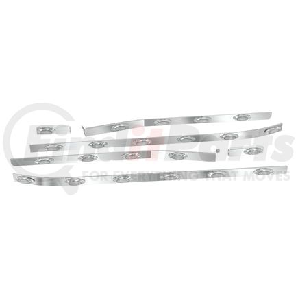 30975506 by PANELITE - CAB/60" SLEEPER/12" EXTENDER, FL NEW CASCADIA, W/FAIRINGS, W/M5 CLEAR LED