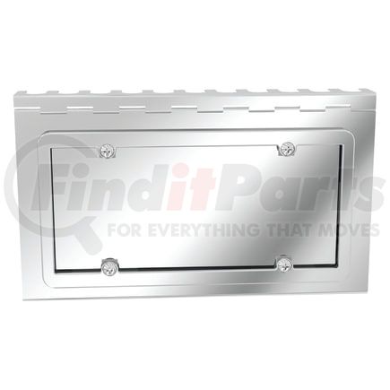 40551004 by PANELITE - LICENSE PLATE/SWING PLATE, INTL 520/620 - BUMPER FACE MULTI POSITION W/1 PLATE
