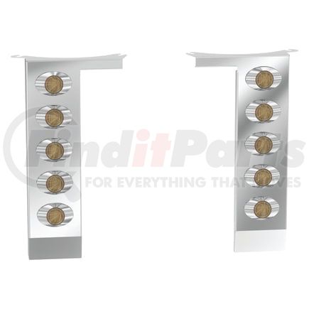 40742332 by PANELITE - BAR-A/C LITE, FRONT HX620 '22+ W/M3 AMBER (5)