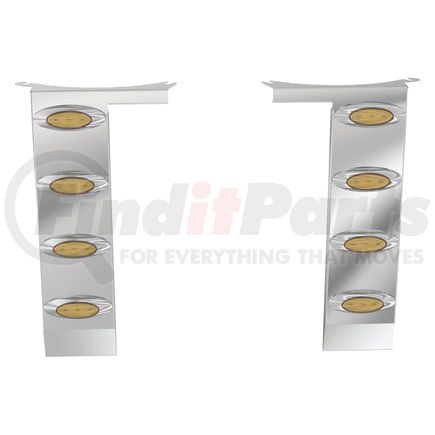 40742502 by PANELITE - BAR-A/C LITE, FRONT HX620 '22+ W/M5 AMBER (4)