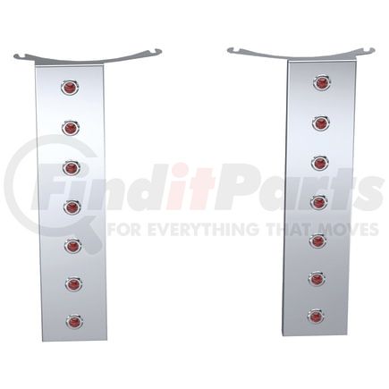 40742901 by PANELITE - BAR-A/C LITE, REAR HX520 '22+ W/ 3/4"RD RED (7)