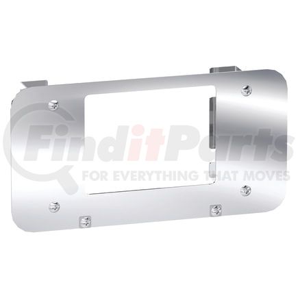 40881004 by PANELITE - PANEL - BUMPER FILLER, INTERNATNL HX 520 W/CENTER BUMPER CUTOUT - HOLDS 1 PLATE