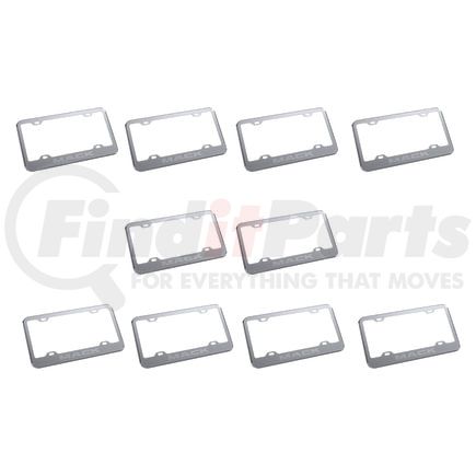 60111010 by PANELITE - LICENSE PLATE BEZEL W/MACK ETCHED BULK PACK 10_x000D_