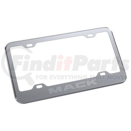 60111000 by PANELITE - LICENSE PLATE BEZEL EACH W/MACK ETCHED SS