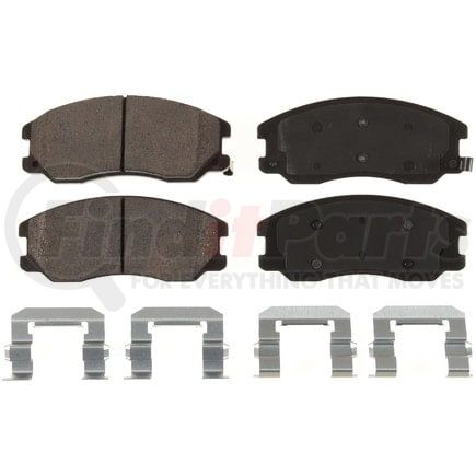 D1264 by BENDIX - CQ Disc Pad Set