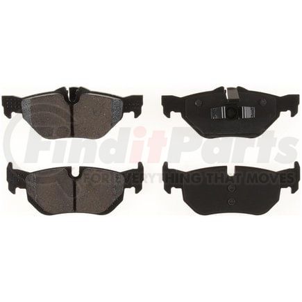 D1267 by BENDIX - CQ Disc Pad Set