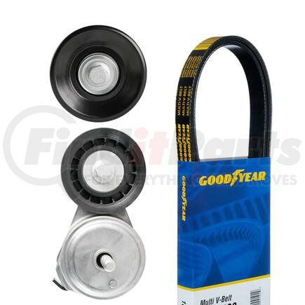 3004 by GOODYEAR BELTS - Serpentine Belt Drive Component Kit