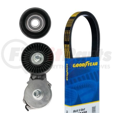 3008 by GOODYEAR BELTS - Serpentine Belt Drive Component Kit