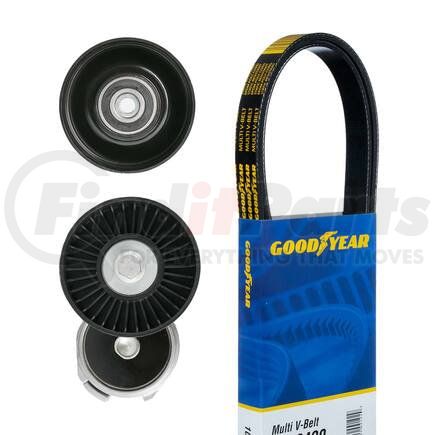 3013 by GOODYEAR BELTS - Serpentine Belt Drive Component Kit