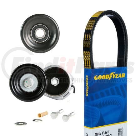 3015 by GOODYEAR BELTS - Serpentine Belt Drive Component Kit