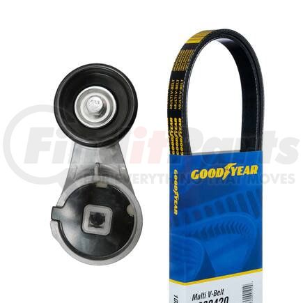 3027 by GOODYEAR BELTS - Serpentine Belt Drive Component Kit