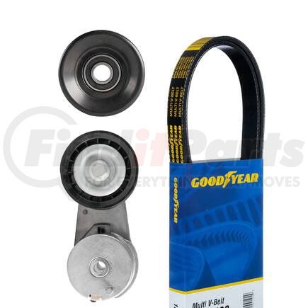 3047 by GOODYEAR BELTS - Serpentine Belt Drive Component Kit