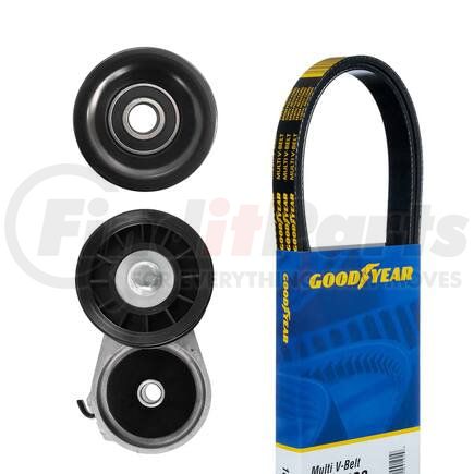 3053 by GOODYEAR BELTS - Serpentine Belt Drive Component Kit