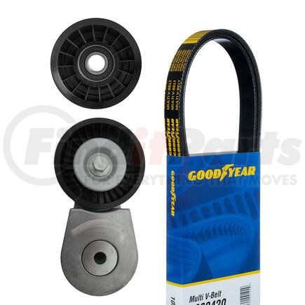 3062 by GOODYEAR BELTS - Serpentine Belt Drive Component Kit