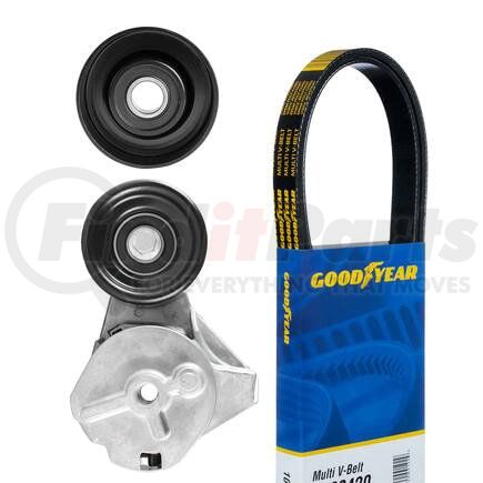 3072 by GOODYEAR BELTS - Serpentine Belt Drive Component Kit