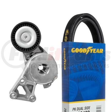 3068 by GOODYEAR BELTS - Serpentine Belt Drive Component Kit