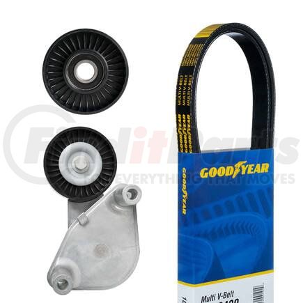 3069 by GOODYEAR BELTS - Serpentine Belt Drive Component Kit