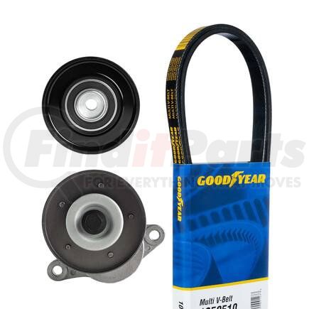 3081 by GOODYEAR BELTS - Serpentine Belt Drive Component Kit