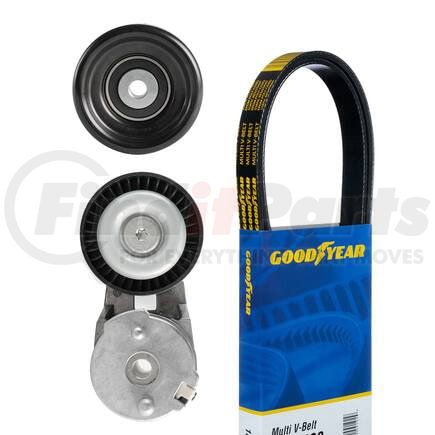 3092 by GOODYEAR BELTS - Serpentine Belt Drive Component Kit