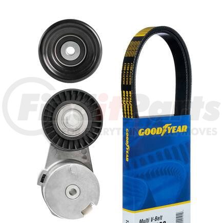 3118 by GOODYEAR BELTS - Serpentine Belt Drive Component Kit