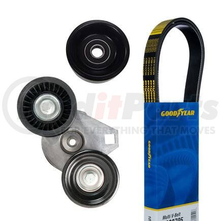 3125 by GOODYEAR BELTS - Serpentine Belt Drive Component Kit