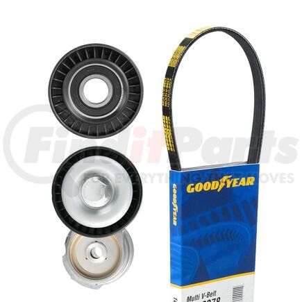 3134 by GOODYEAR BELTS - Serpentine Belt Drive Component Kit