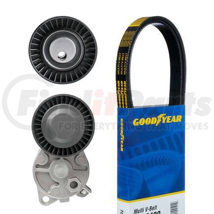 3137 by GOODYEAR BELTS - Serpentine Belt Drive Component Kit