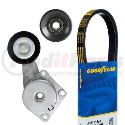 3151 by GOODYEAR BELTS - Serpentine Belt Drive Component Kit