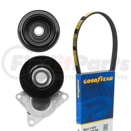 3162 by GOODYEAR BELTS - Serpentine Belt Drive Component Kit