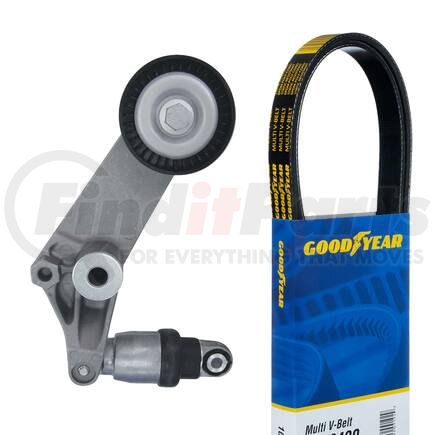 3167 by GOODYEAR BELTS - Serpentine Belt Drive Component Kit