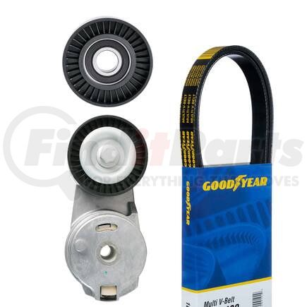 3180 by GOODYEAR BELTS - Serpentine Belt Drive Component Kit