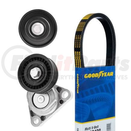 3187 by GOODYEAR BELTS - Serpentine Belt Drive Component Kit