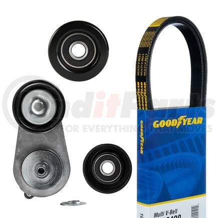 3190 by GOODYEAR BELTS - Serpentine Belt Drive Component Kit