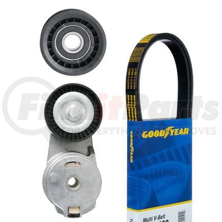 3184 by GOODYEAR BELTS - Serpentine Belt Drive Component Kit