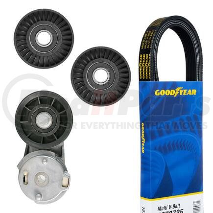 3207 by GOODYEAR BELTS - Serpentine Belt Drive Component Kit