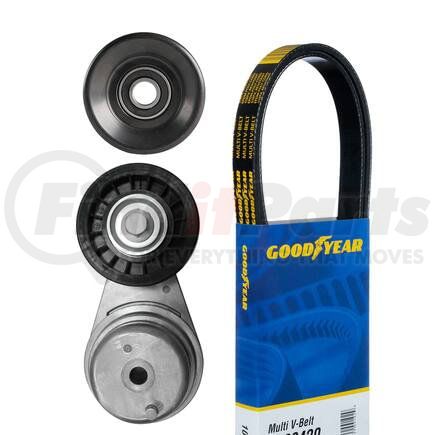 3221 by GOODYEAR BELTS - Serpentine Belt Drive Component Kit