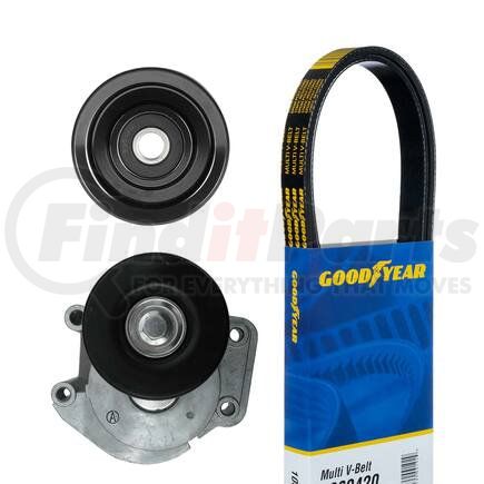 3231 by GOODYEAR BELTS - Serpentine Belt Drive Component Kit