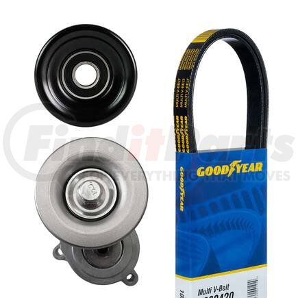 3233 by GOODYEAR BELTS - Serpentine Belt Drive Component Kit