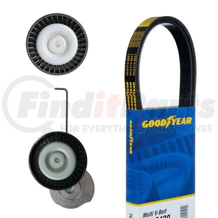 3236 by GOODYEAR BELTS - Serpentine Belt Drive Component Kit