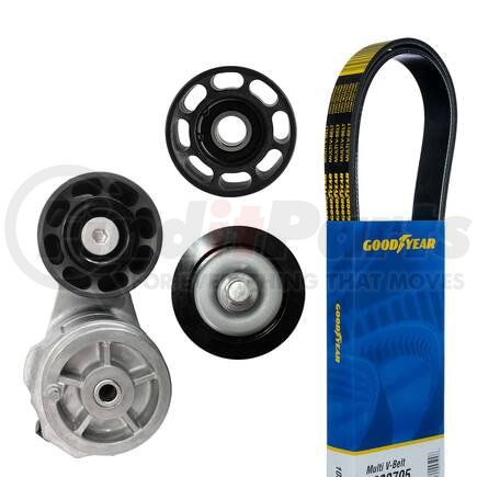 3256 by GOODYEAR BELTS - Serpentine Belt Drive Component Kit