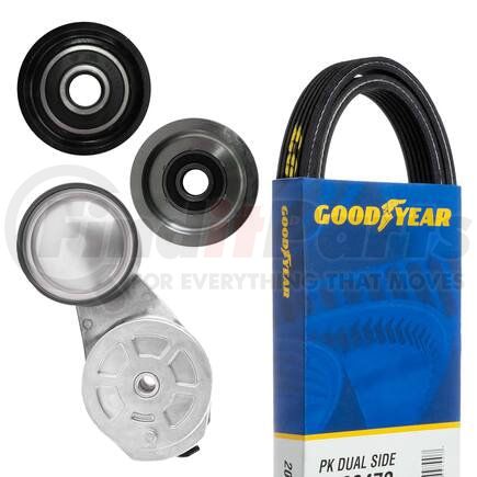 3280 by GOODYEAR BELTS - Serpentine Belt Drive Component Kit