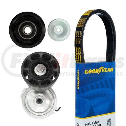 3284 by GOODYEAR BELTS - Serpentine Belt Drive Component Kit